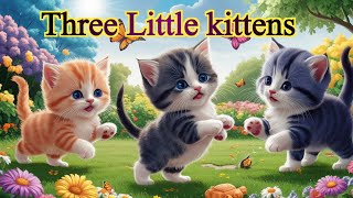 Three Little Kittens| Nursery Rhymes And Song For kids | Baby song @Sing-AlongStoriesForkids