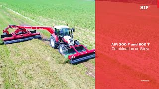 SIP | AIR 300 F and 500 T Pick-up Rake Combination on Steyr