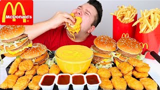Extra Cheesy McDonald's • MUKBANG