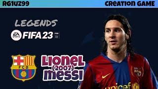 FIFA 23 | HOW TO CREATE LEO MESSI (2007) ON FIFA 23 | ITA_PS5