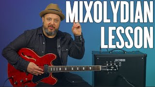 Mixolydian Mode Guitar Lesson (Modes Masterclass ch 21)