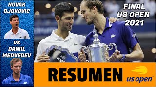 Novak Djokovic vs Daniil Medvedev | RESUMEN de la final del US OPEN 2021