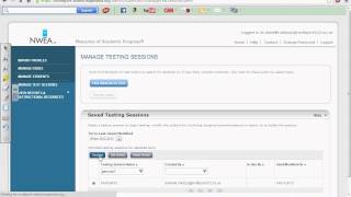 NWEA start up and ending video