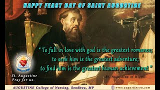 St Augustine Feast Song