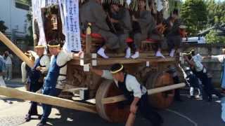 iPhone5S 動画： 佐原の大祭2013 秋祭り 中日 西関戸区 曳き廻し