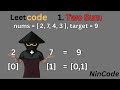 Two Sum - LeetCode 1 - Easy HashMap Solution
