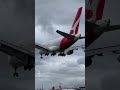 qantas a380 landing at sydney international airport runway 16l ✈️🇦🇺👑🤩