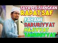 Dr Rozaimi - Saya Perjuangkan Rapat Saf,  | Fahami Maksud Daruriyyat, Hajiyyat, Tahsiniyyat