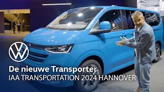 De nieuwe Transporter en Caravelle op IAA 2024 Hannover | Volkswagen Bedrijfswagens