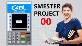 ATM Machine Simulator in Java | GUI + File Handling + Data Structures | Java Project for Beginners