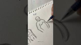 Drawing man body in different shapes #tutorial #art #body #shorts