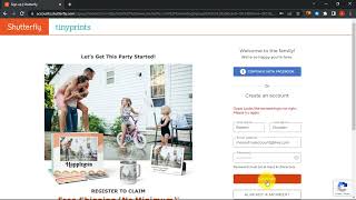 How To Create Shutterfly Account