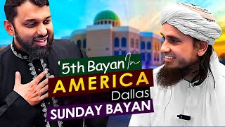 Mufti Tariq Masood 5th Bayan in America - at Epic Masjid  (Dallas)