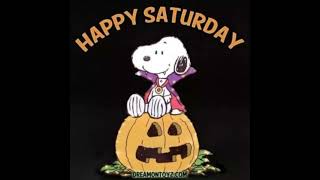 Happy Saturday To Peanuts (October 28 Version)