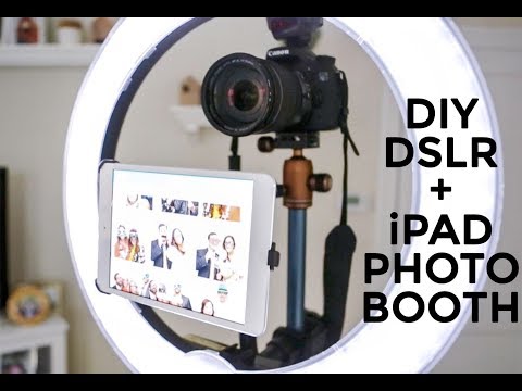 DIY Professional iPAD + DSLR Photo Booth DIY Professional iPAD + DSLR Photo Booth