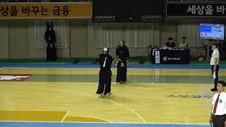 2019 단별검도대회 남자 3단부 64강 - 마영빈 vs 임해승 [검도V] kendov