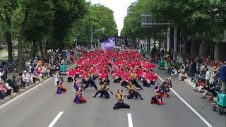 【2160p4K】2016/06/12 関西大学学生チーム''漢舞'' 鬨 第25回YOSAKOIソーラン祭り 大通り南パレード 5