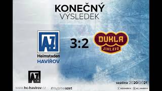 AZ Heimstaden Havířov - HC Dukla Jihlava 3:2 (17.2.2021) - sestřih zápasu