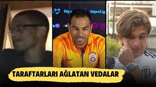 GÖZYAŞLARI SEL OLUP AKTI |Türk futbol tarihinde taraftarları ağlatan unutulmaz vedalar