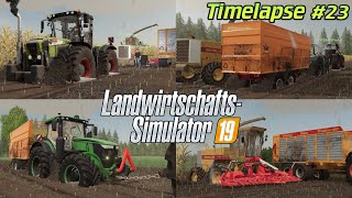 Extreme SCHLAMMSCHLACHT bei der MAISERNTE! 🌽🌽🌽 | [LS19] - Timelapse #23 Holland