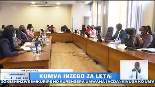 PAC yavuze ko itewe impungenge n’uburyo Minecofin yahombeje leta Miliyari 3 Frw