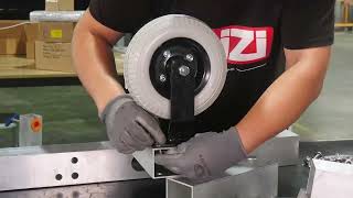 How to assemble Raizi 4-wheel granite stone slab dolly