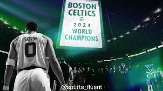 The Celtics and Jayson Tatum get it