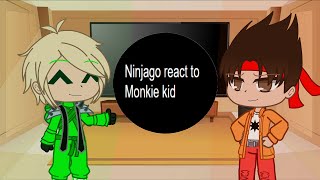 ~Ninjago react to Monkie Kid~ENG and RUS~Part 1~SPOILERS~Original?~GachaClub~