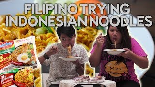 FILIPINO TRY INDONESIAN INSTANT NOODLES FOR THE FIRST TIME EPIC