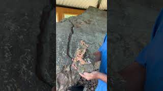 19 Ton Specimen of Michigan Float Copper