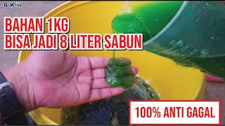 1KG BAHAN  BISA JADI 8 LITER SABUN