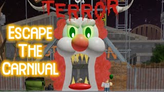 [Updated] Escape The Carnival of Terror 🤡 Scary Obby Roblox Gameplay Walkthrough No Death [4K]