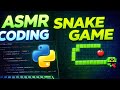 Satisfying ASMR Coding Snake Game (No Talking)