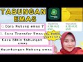 CARA NABUNG EMAS DAN TRANSFER EMAS DI PEGADAIAN SYARIAH DIGITAL | NABUNG RECEH JADI EMAS