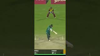Powerful Striking!💥Mohammad Nawaz's match-winning cameo 1st T20I vs West Indies, 2021 #Shorts