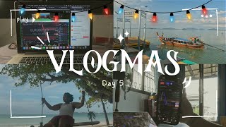 Vlogmas Day 5: Life of a Day Trader Living on an Island In Thailand + Winning Big on Gold 💰