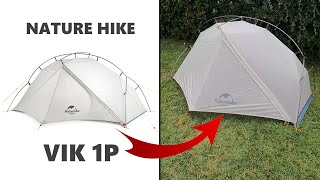 Présentation de la tente Nature Hike Vik 1P - Ultra légère (1060g)