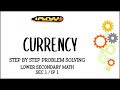 Secondary 1/ IP 1 Mathematics: Currency