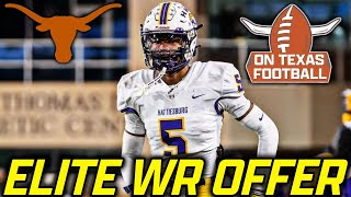 ELITE 2026 WR Offer | Chris Jackson on Road Seeing BIG NAME Targets | Texas Longhorns Football