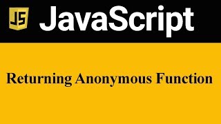 Returning Anonymous Function in JavaScript (Hindi)
