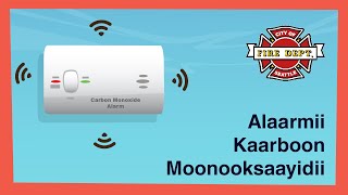 Alaarmii Kaarboon Moonooksaayidii (CO Alarms in Oromo)