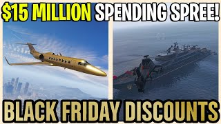 GTA 5 Online $15 Million BLACK FRIDAY SPENDING SPREE!