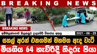 සහල් අරන් එනගමන් මහමග ඇද වැටී මියගිය 64 රේ තිදරු පියා || Father of three dies after falling off road