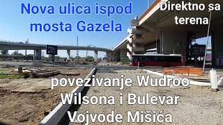 Direktno u srcu radova Most Gazela,nova ulica od Bw ka centru,najaktivniji radovi od početka