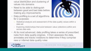 Data-Ed Webinar: Data Quality Engineering