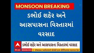 Vadodara Rain | વડોદરાના ડભોઇ તાલુકામાં વરસ્યો ધોધમાર વરસાદ