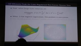 NIPS 2016 Workshop on Nonconvex Optimization: Morning Poster Spotlight