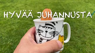 Hyvää Juhannusta | Juhannussima teemukissa