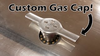 Custom Vintage-style Gas Cap | Homemade Boat-tail Speedster Pt. 38