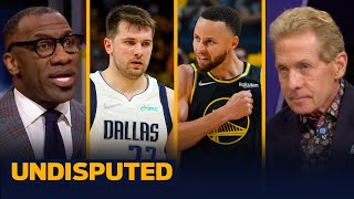 Steph Curry, Warriors stifle Luka Dončić & Mavs, to win Game 1 of WCF | NBA | UNDISPUTED